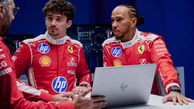 HP supports Scuderia Ferrari HP in enhancing performance